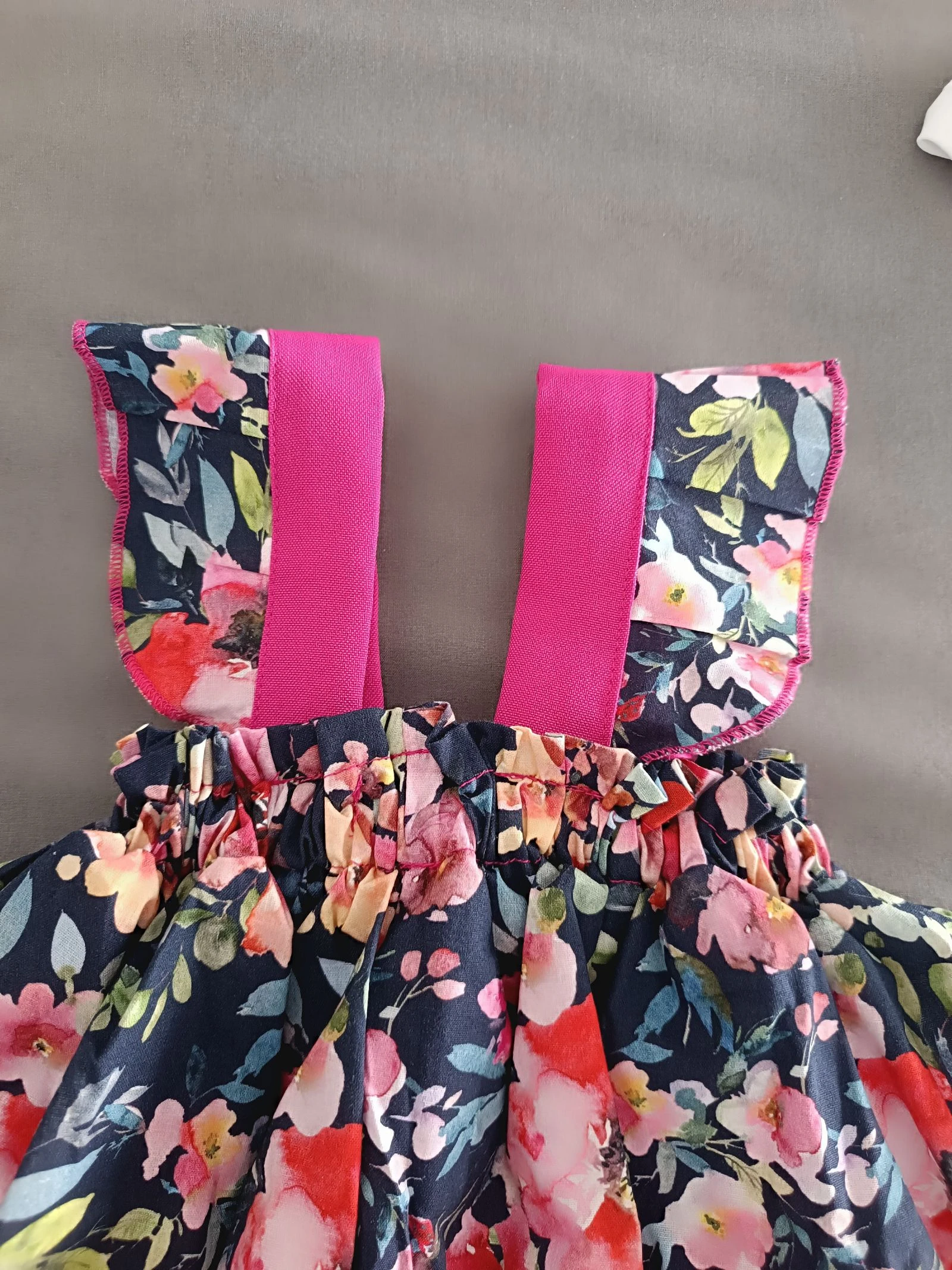 Vestido/Jesusito floral 6-9 meses – photo 9